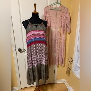 Prana cute boho midi Summer Dress